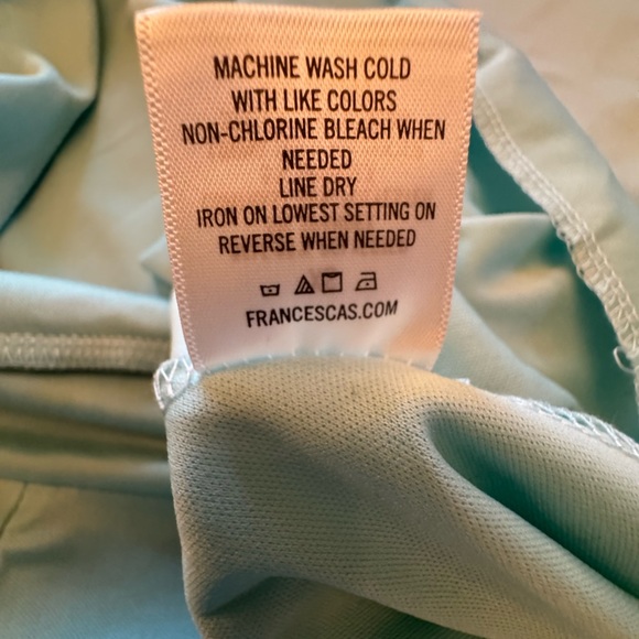 WORN ONCE Francesca's Collections Light Blue Dress - Picture 6 of 7